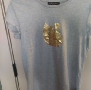 Grey t-shirt with duck picture
